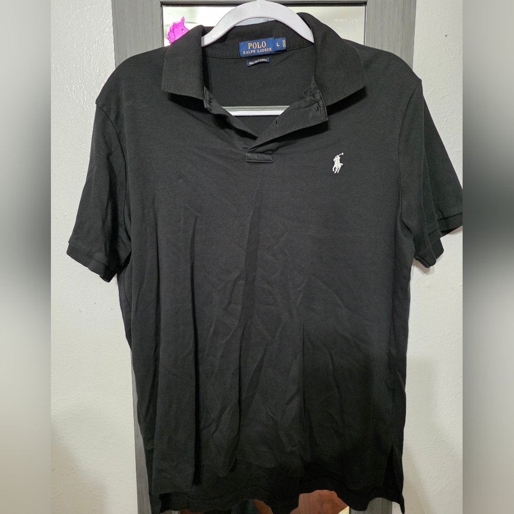 Ralph Lauren Black Polo Shirt
